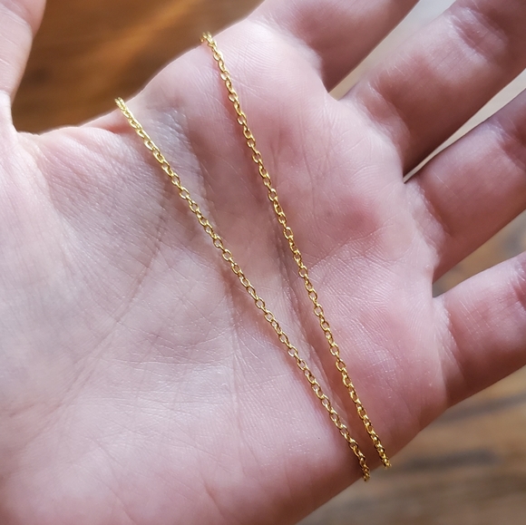 New 18K GP Necklace Chain - Picture 2 of 5